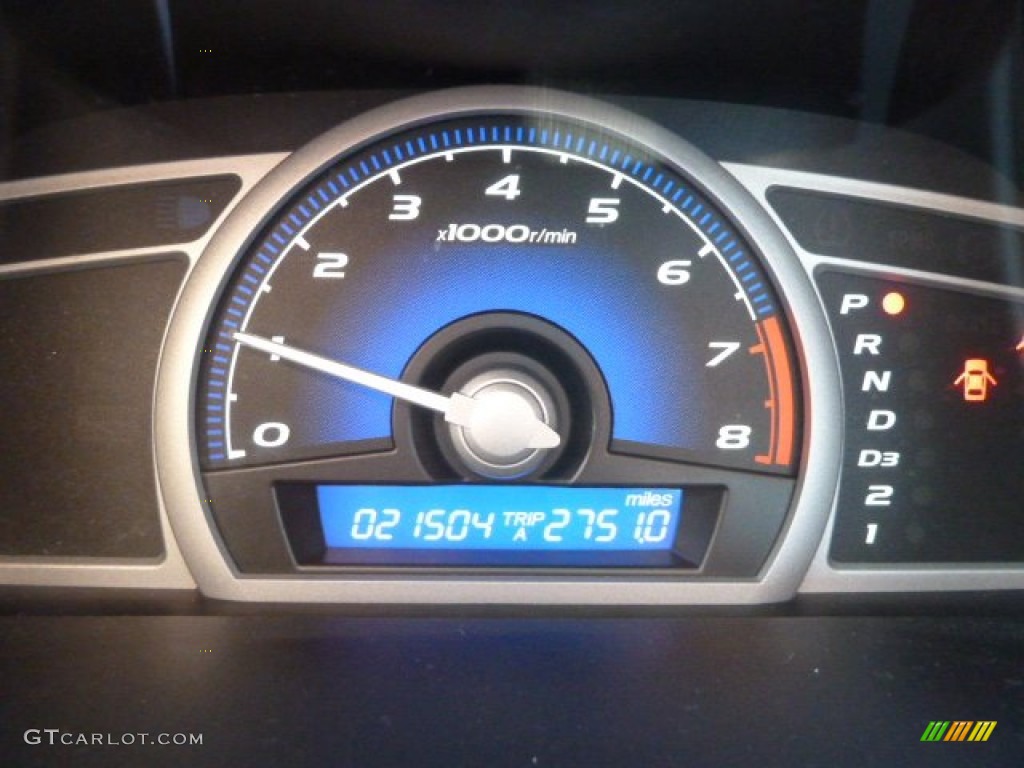 2009 Honda Civic EX-L Coupe Gauges Photo #55377198