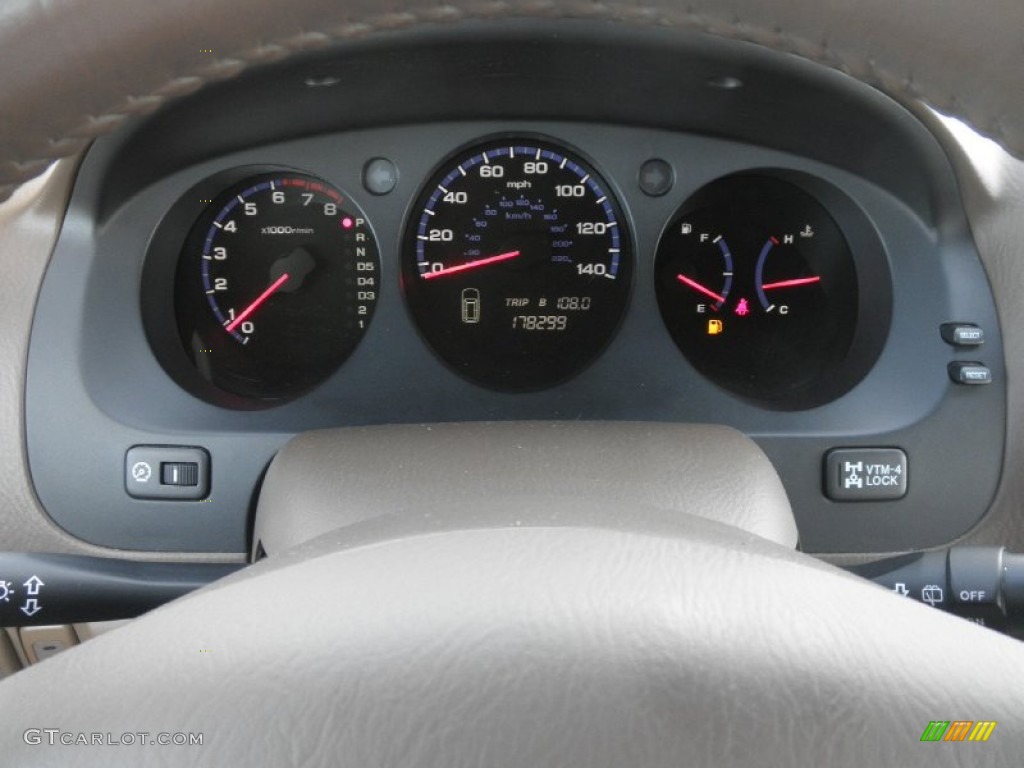 2004 Acura MDX Standard MDX Model Gauges Photo #55377561