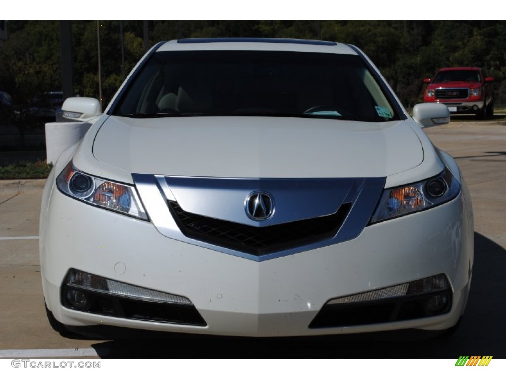 White Diamond Pearl 2010 Acura TL 3.5 Technology Exterior Photo #55377613