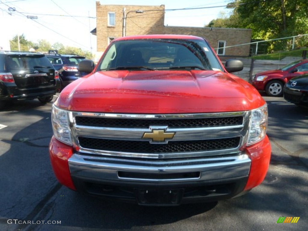 2009 Silverado 1500 LT Crew Cab 4x4 - Victory Red / Ebony photo #11