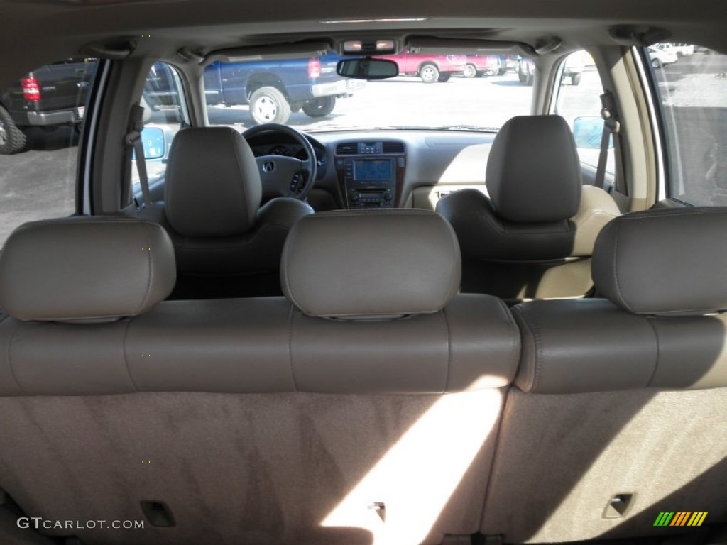2004 MDX  - Aspen White Pearl / Saddle photo #20