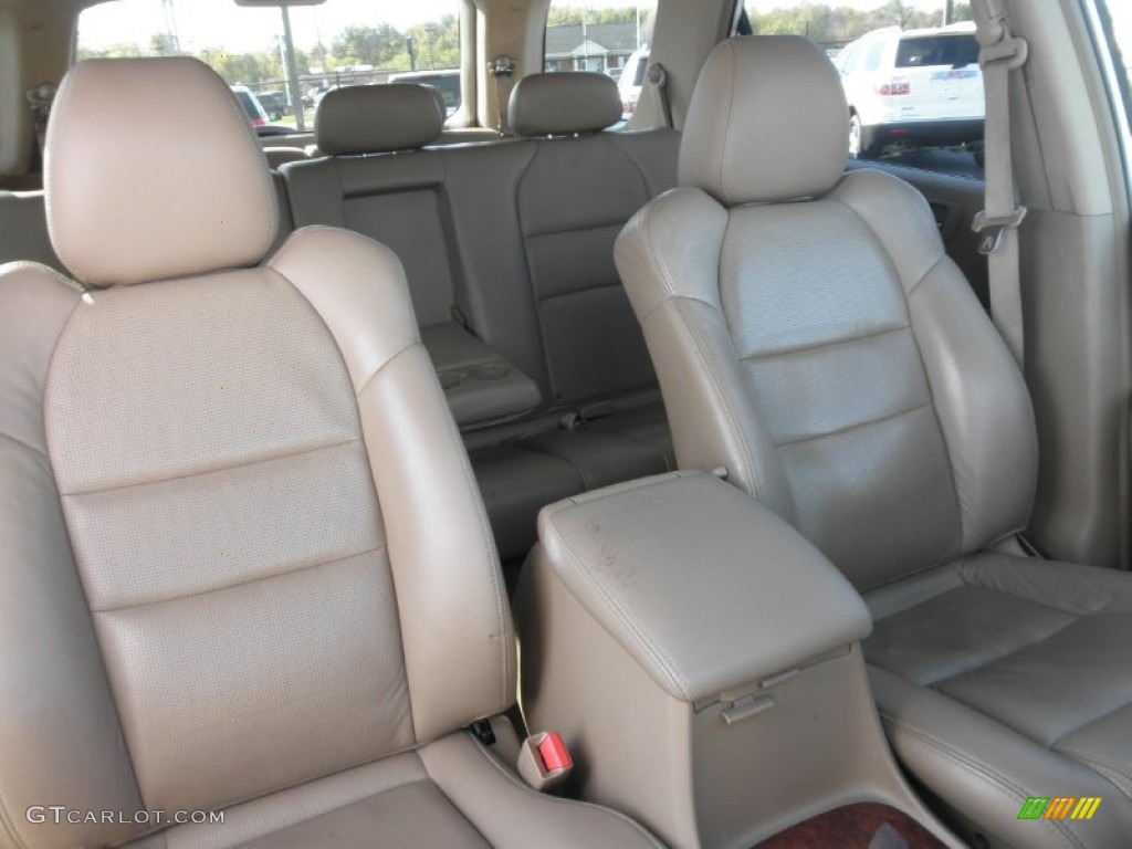 2004 MDX  - Aspen White Pearl / Saddle photo #24