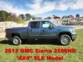 2012 Stealth Gray Metallic GMC Sierra 2500HD SLE Crew Cab 4x4  photo #1