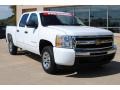 2011 Summit White Chevrolet Silverado 1500 LT Crew Cab  photo #3