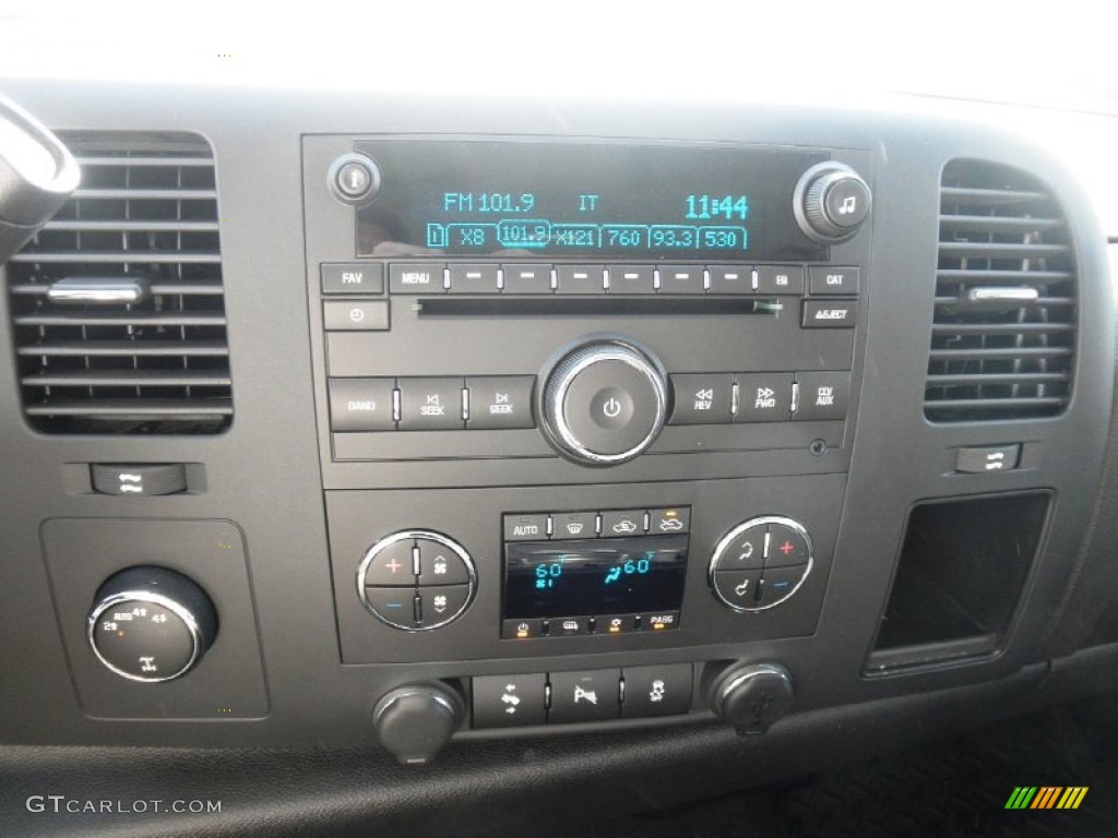 2012 GMC Sierra 1500 SLE Extended Cab 4x4 Audio System Photo #55378335
