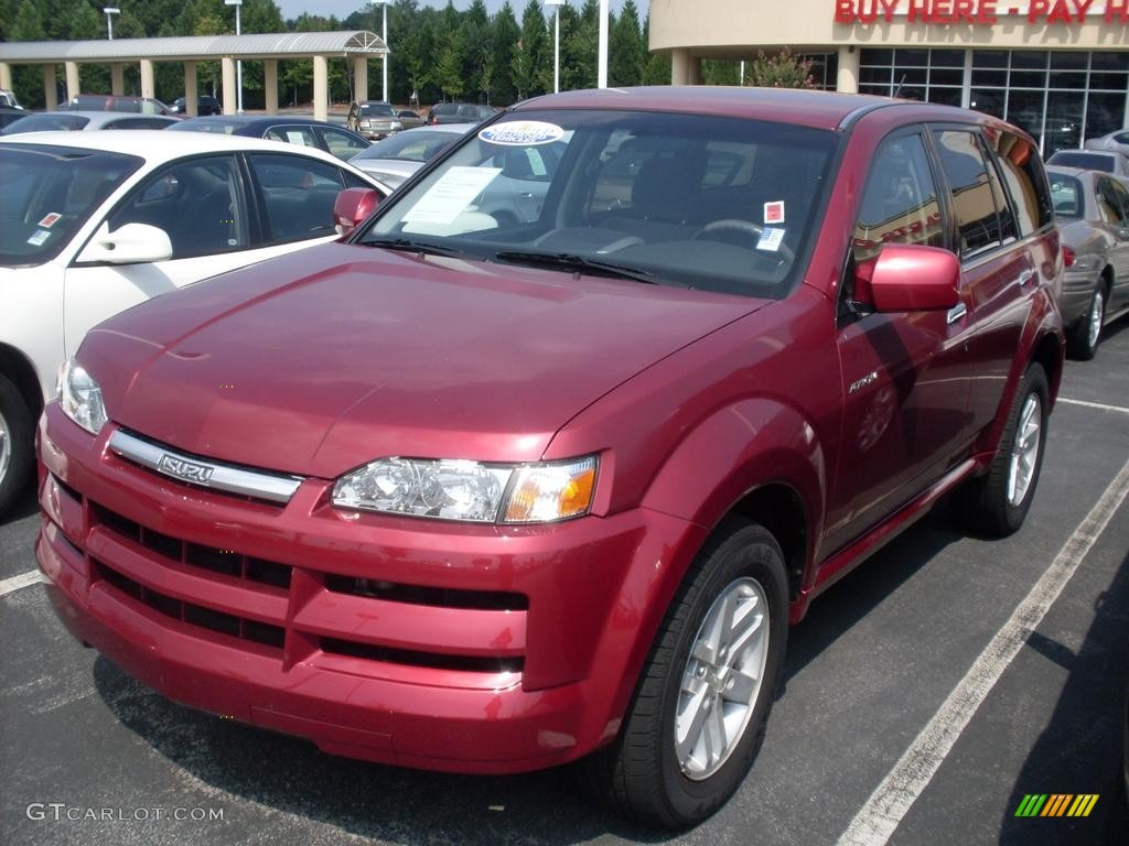 Excessive Red Mica 2004 Isuzu Axiom S Exterior Photo #55379682