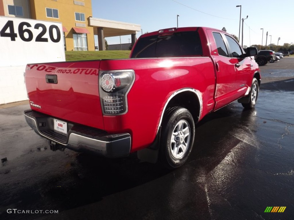 2007 Tundra SR5 Double Cab - Radiant Red / Beige photo #7