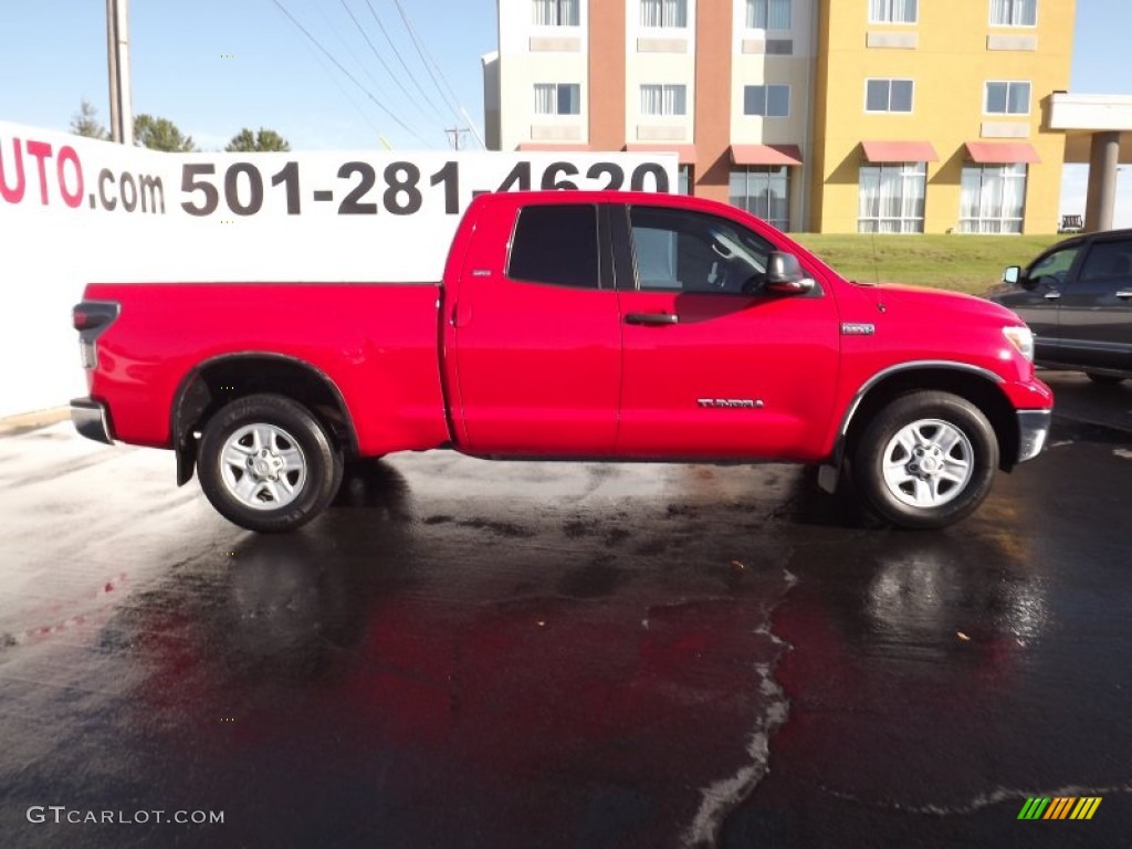 2007 Tundra SR5 Double Cab - Radiant Red / Beige photo #8