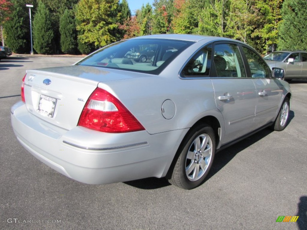 2005 Five Hundred SEL - Silver Frost Metallic / Shale Grey photo #3