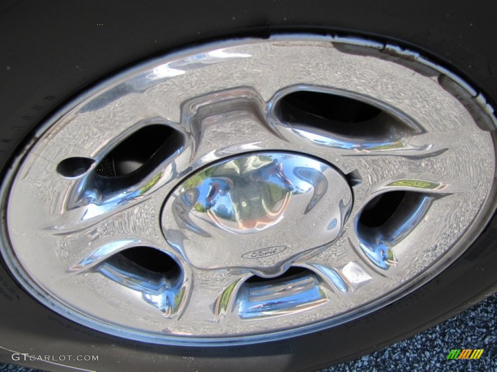 2002 F150 Lariat SuperCrew - Dark Highland Green Metallic / Medium Parchment photo #5