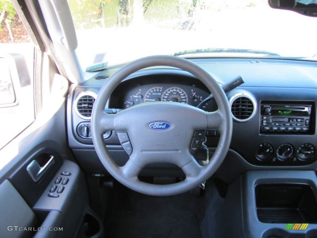 2003 Expedition XLT - Silver Birch Metallic / Flint Grey photo #12