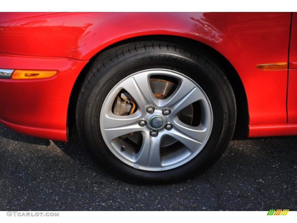2002 X-Type 3.0 - Phoenix Red / Sand photo #8