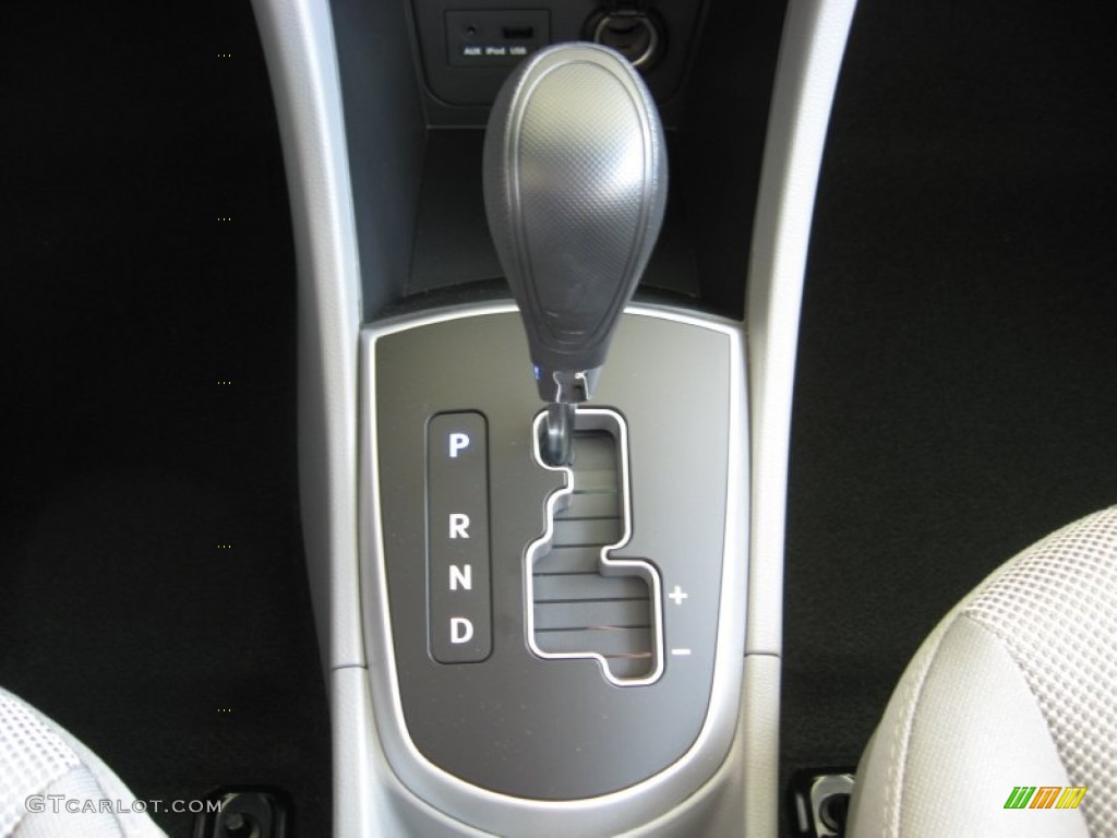 2012 Hyundai Accent GS 5 Door 6 Speed Shiftronic Automatic Transmission Photo #55383033