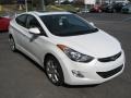 2012 Shimmering White Hyundai Elantra Limited  photo #4