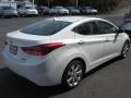 2012 Shimmering White Hyundai Elantra Limited  photo #6