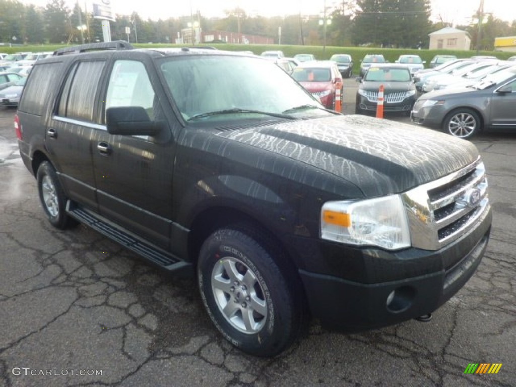 2012 Expedition XL 4x4 - Black / Camel photo #6