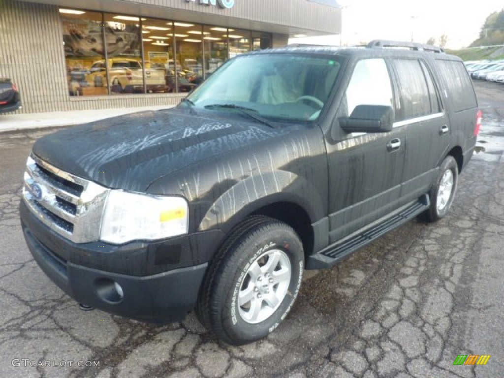 2012 Expedition XL 4x4 - Black / Camel photo #8