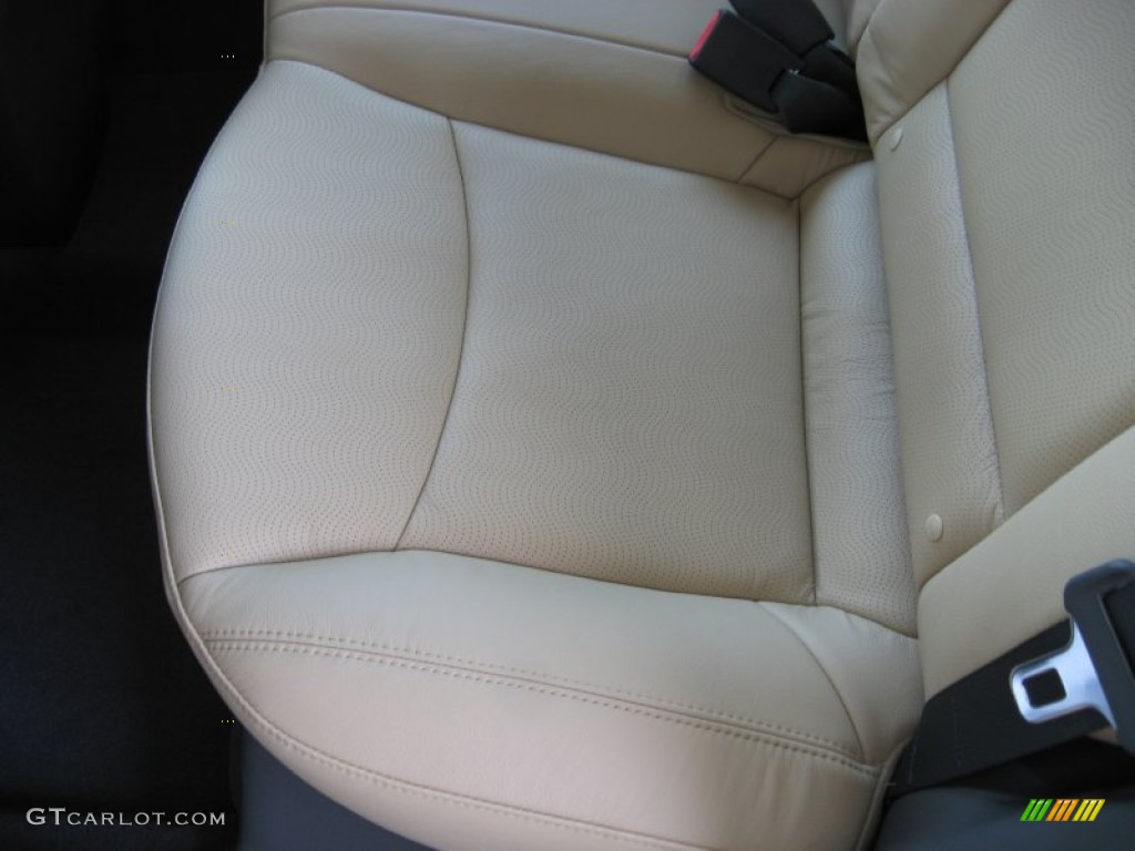 2012 Elantra Limited - Shimmering White / Beige photo #17
