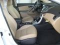 2012 Shimmering White Hyundai Elantra Limited  photo #19