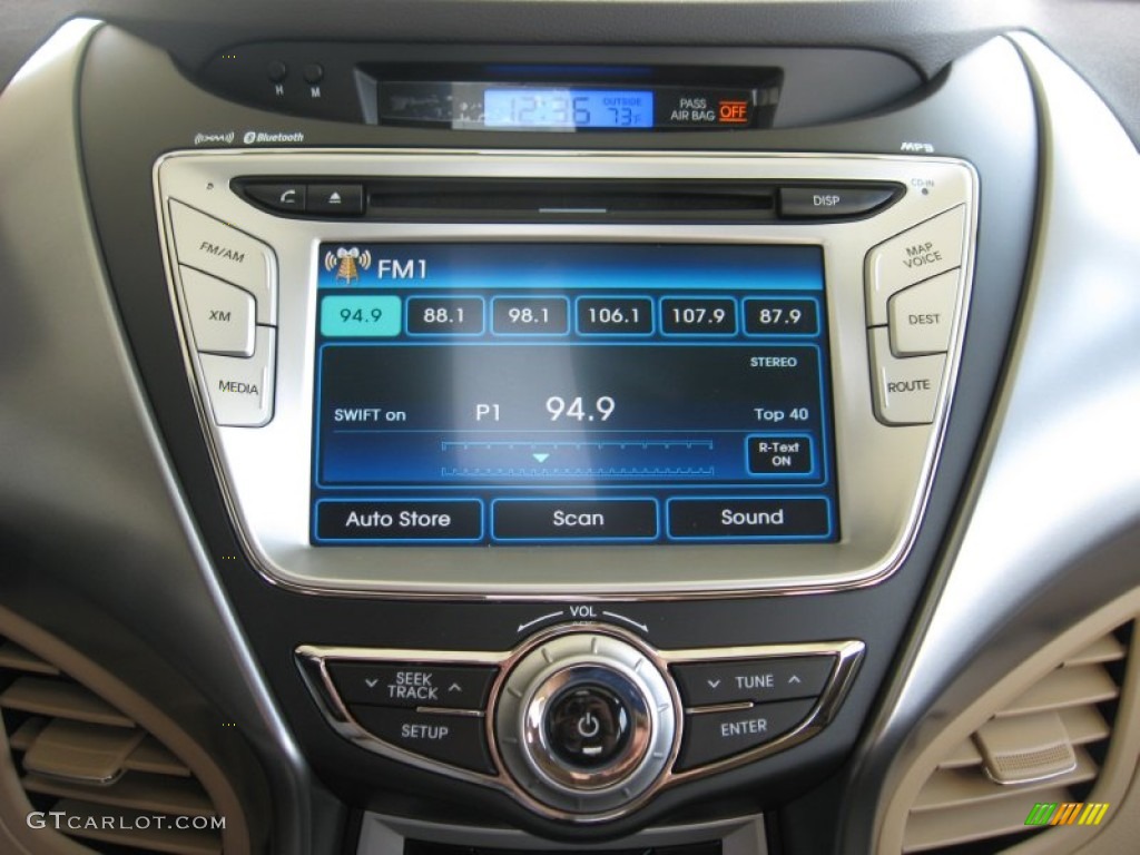 2012 Hyundai Elantra Limited Controls Photo #55383522