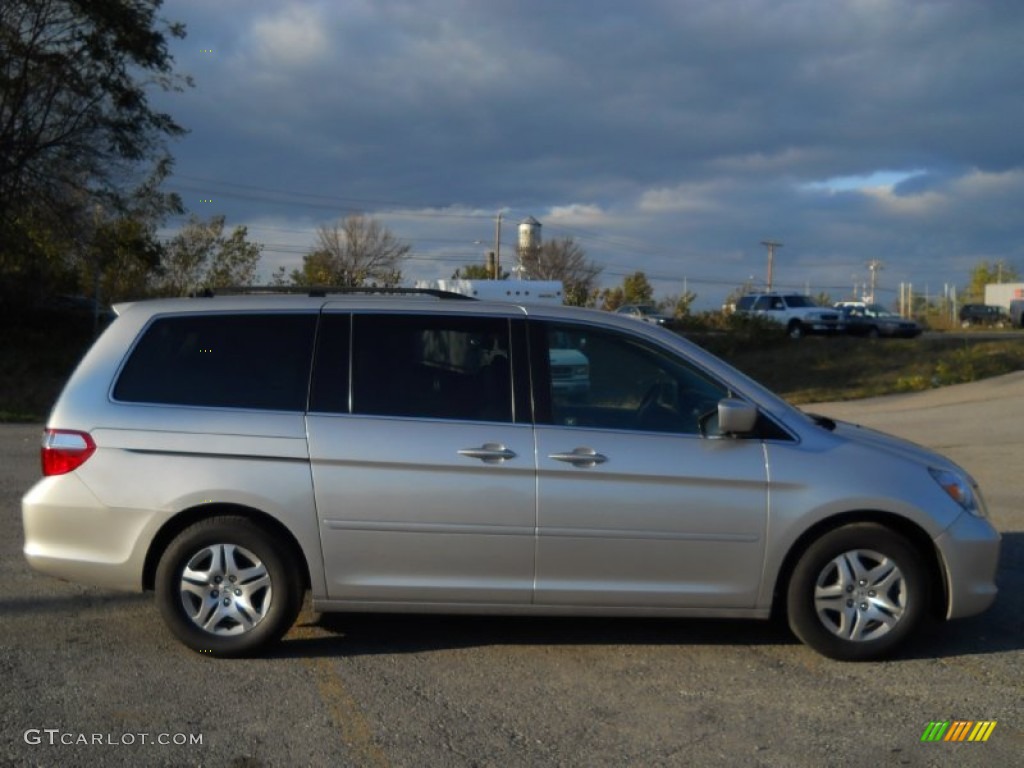 2007 Odyssey EX-L - Silver Pearl Metallic / Gray photo #26