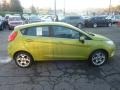 2012 Lime Squeeze Metallic Ford Fiesta SES Hatchback  photo #5