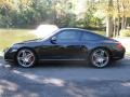 Basalt Black Metallic 2010 Porsche 911 Carrera 4S Coupe Exterior