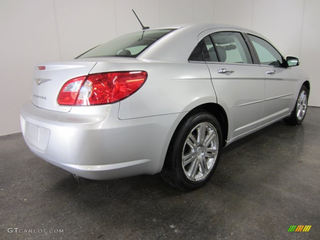 Bright Silver Metallic 2008 Chrysler Sebring Limited Sedan Exterior Photo #55384461