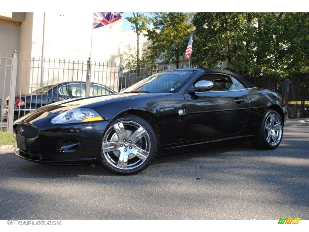 Midnight Pearl 2008 Jaguar XK XK8 Convertible Exterior Photo #55385130