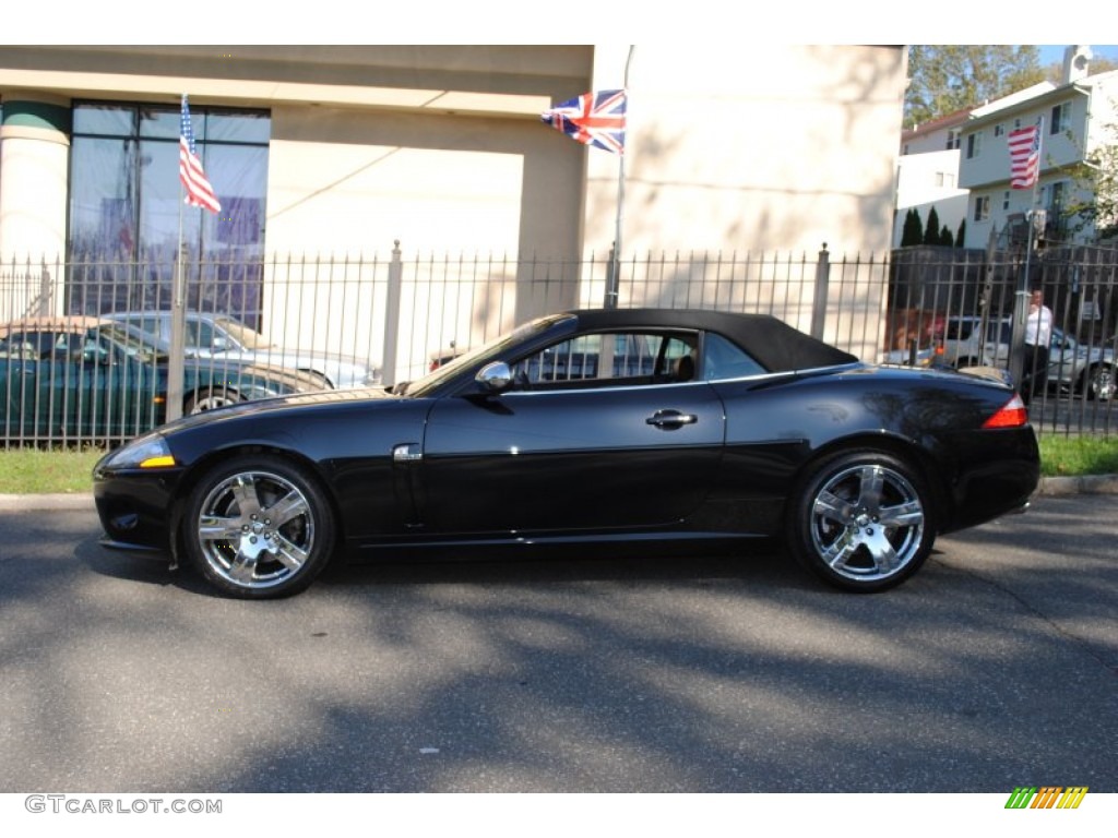 Midnight Pearl 2008 Jaguar XK XK8 Convertible Exterior Photo #55385148