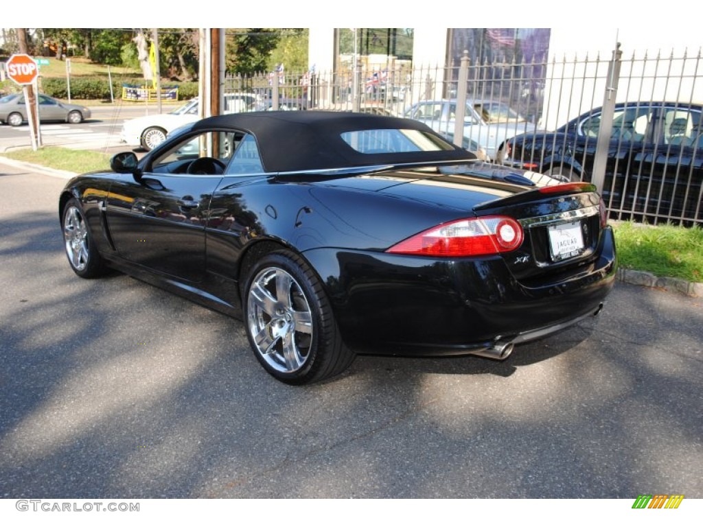 Midnight Pearl 2008 Jaguar XK XK8 Convertible Exterior Photo #55385161