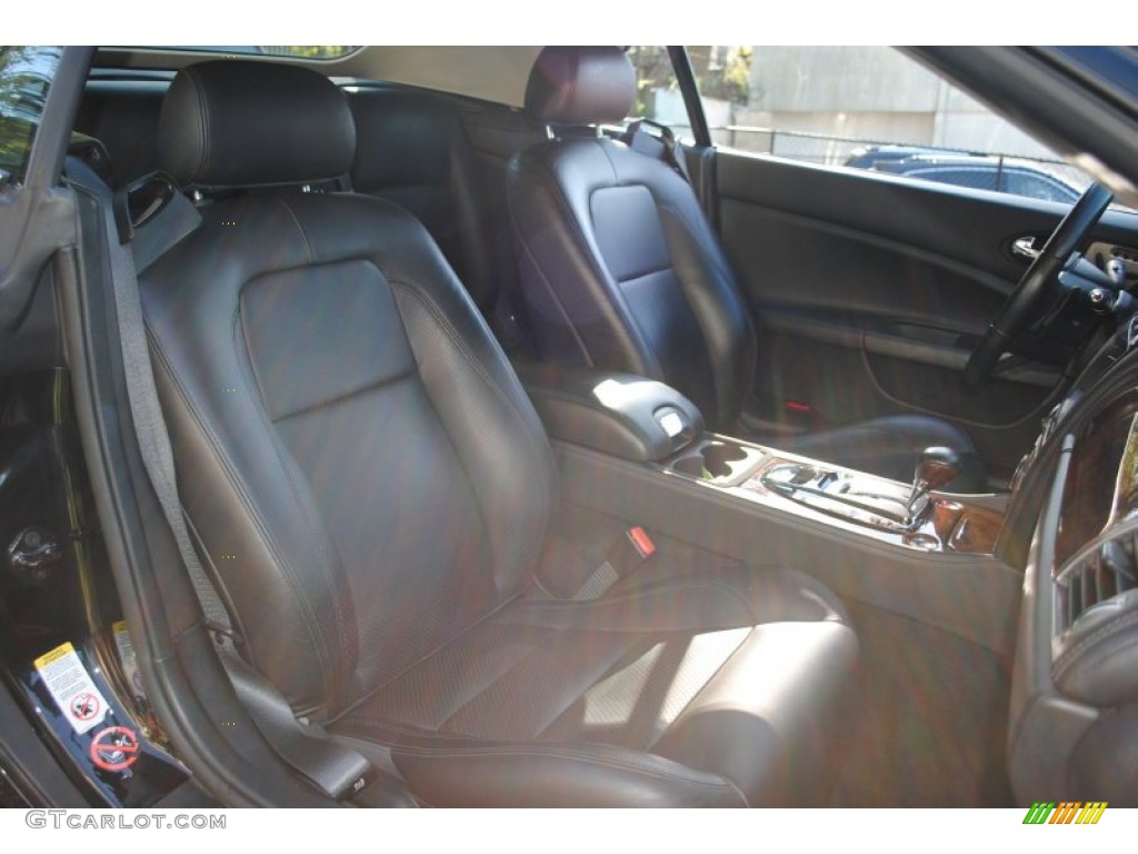 Charcoal Interior 2008 Jaguar XK XK8 Convertible Photo #55385226