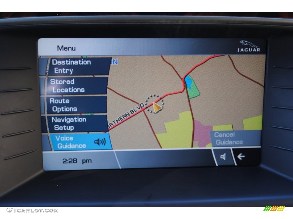 2008 Jaguar XK XK8 Convertible Navigation Photo #55385280