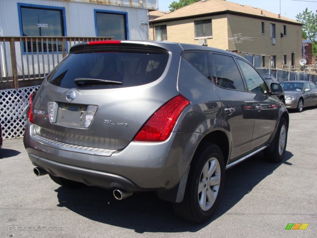 2007 Murano SL AWD - Platinum Pearl Matallic / Charcoal photo #4