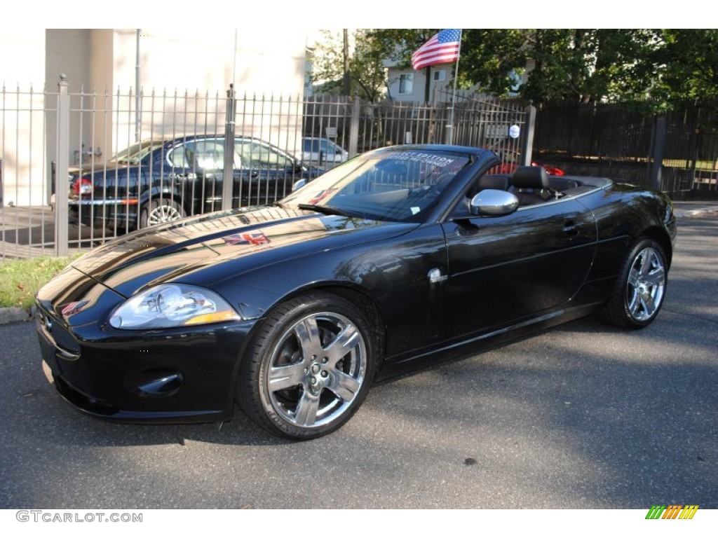 Midnight Pearl 2008 Jaguar XK XK8 Convertible Exterior Photo #55385325