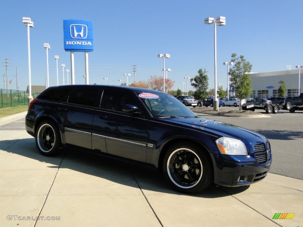 2005 Magnum R/T - Midnight Blue Pearl / Dark Slate Gray/Light Graystone photo #3