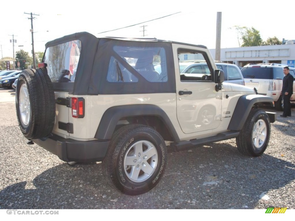 2011 Wrangler Sport S 4x4 - Sahara Tan / Black photo #2