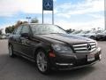 2012 Cuprite Brown Metallic Mercedes-Benz C 300 Sport 4Matic  photo #3