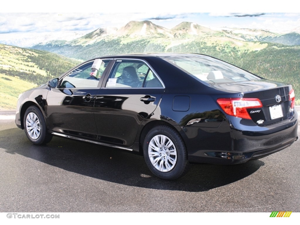 Attitude Black Metallic 2012 Toyota Camry LE Exterior Photo #55390173