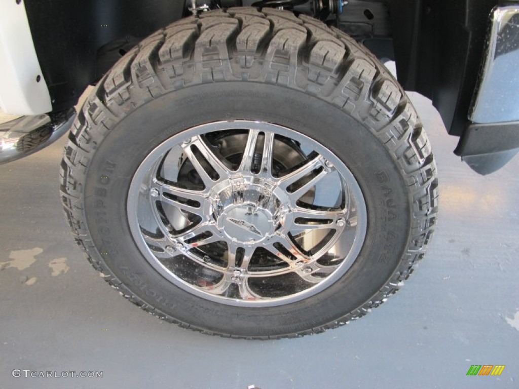 2012 GMC Sierra 1500 SLE Crew Cab 4x4 Custom Wheels Photo #55390833