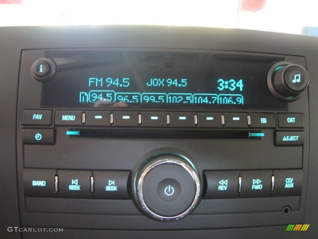 2012 GMC Sierra 1500 SLE Crew Cab 4x4 Audio System Photo #55391055