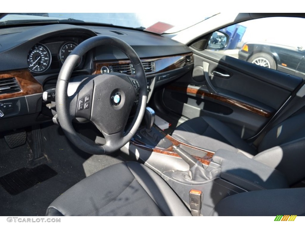 2009 3 Series 328i Sedan - Titanium Silver Metallic / Black photo #4