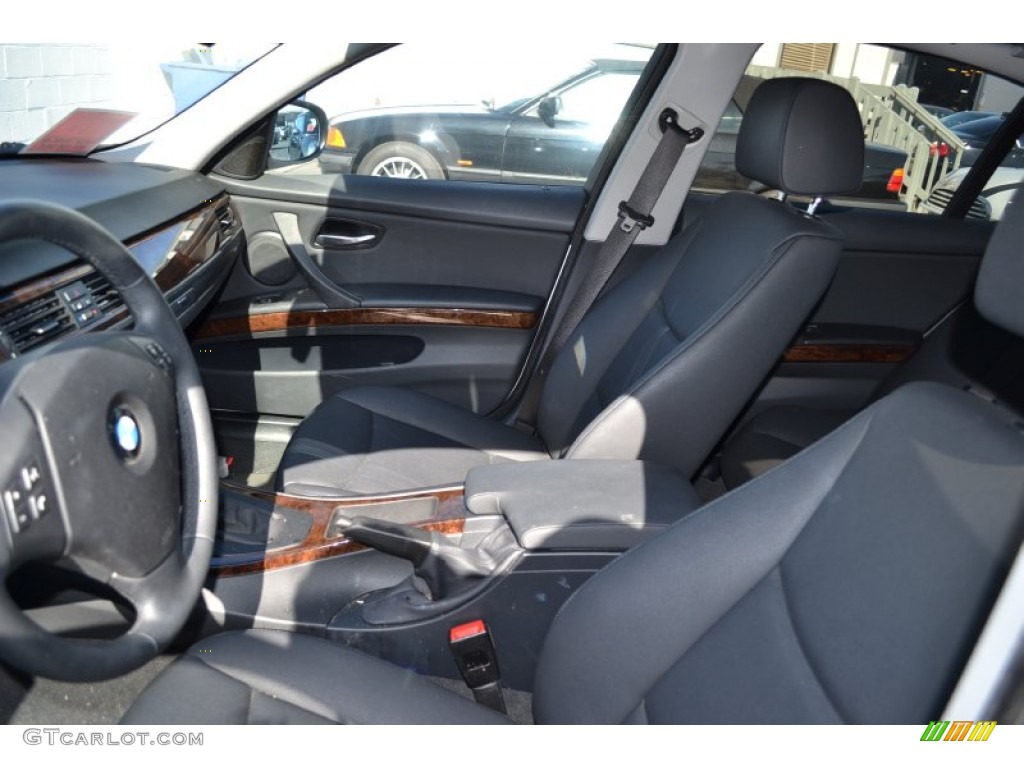 2009 3 Series 328i Sedan - Titanium Silver Metallic / Black photo #5