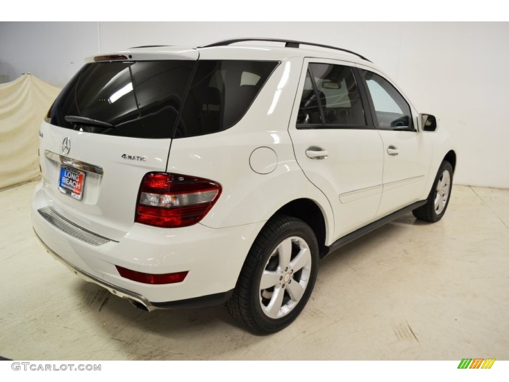 Arctic White 2009 Mercedes-Benz ML 350 4Matic Exterior Photo #55391291