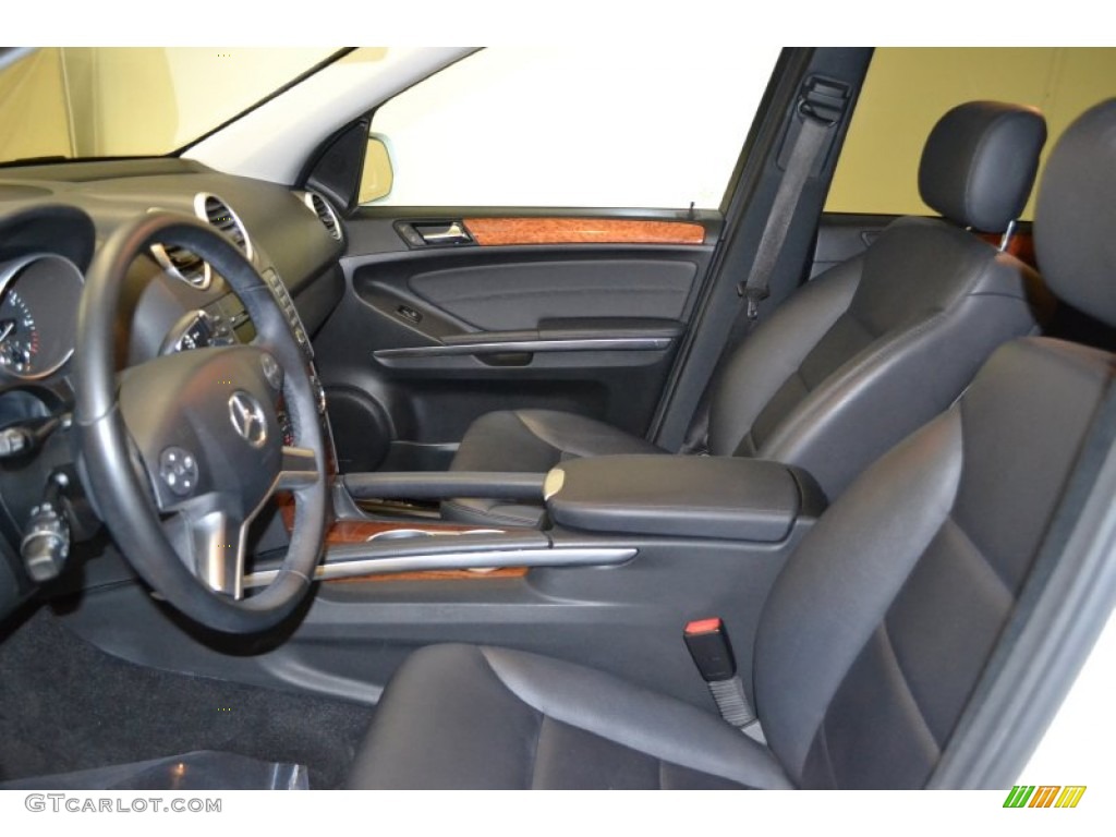 Black Interior 2009 Mercedes-Benz ML 350 4Matic Photo #55391352