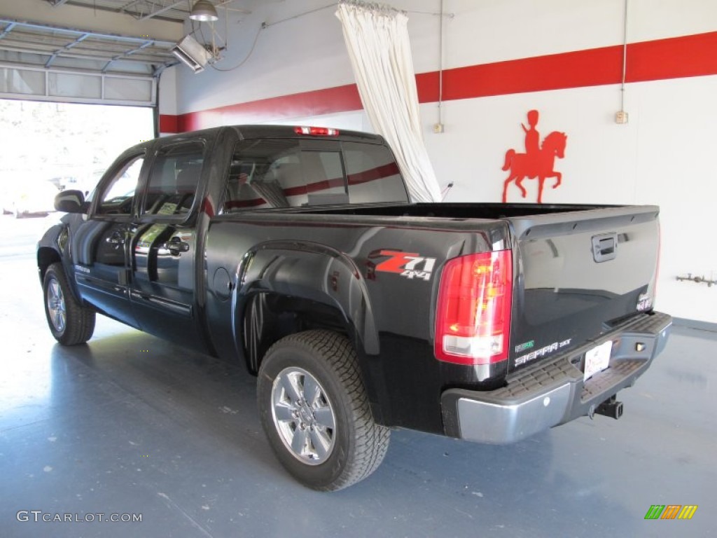 2012 Sierra 1500 SLT Crew Cab 4x4 - Onyx Black / Ebony photo #2