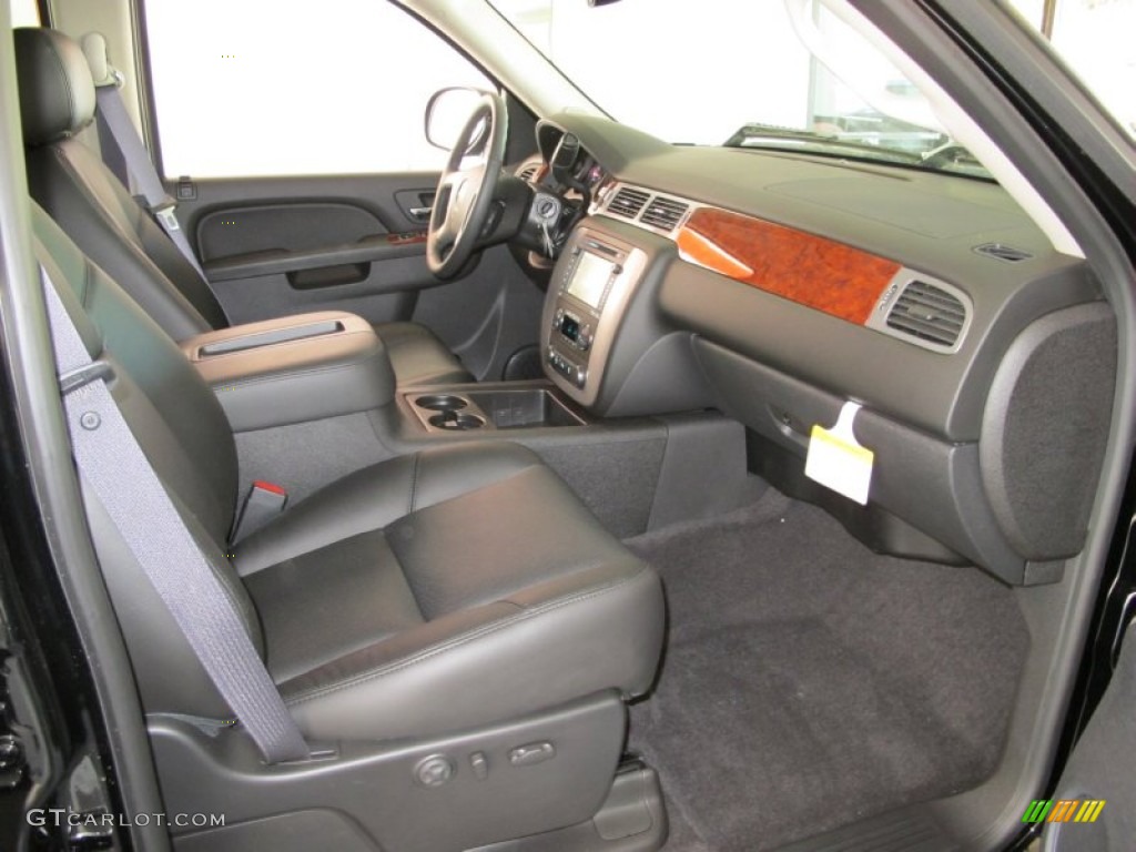 2012 Sierra 1500 SLT Crew Cab 4x4 - Onyx Black / Ebony photo #10