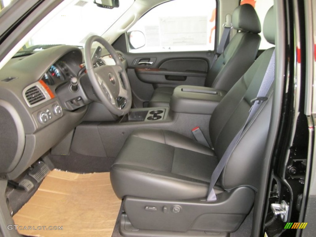 2012 Sierra 1500 SLT Crew Cab 4x4 - Onyx Black / Ebony photo #13