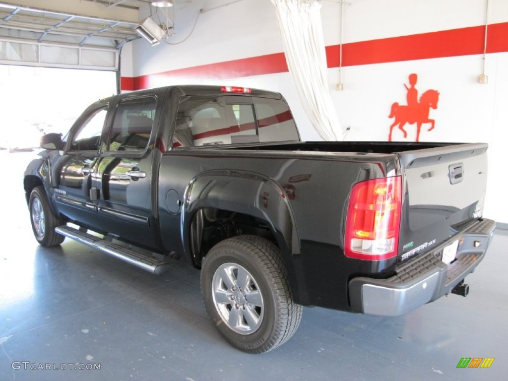 2012 Sierra 1500 SLE Crew Cab - Onyx Black / Ebony photo #2
