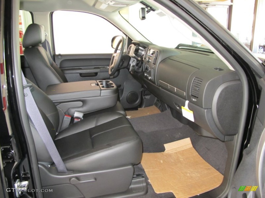 2012 Sierra 1500 SLE Crew Cab - Onyx Black / Ebony photo #10
